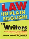 The Law (In Plain English)® for Writers, 4e By Leonard DuBoff